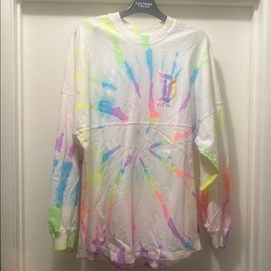 Used Disney Colorful Tie-Dye Spirit Jersey